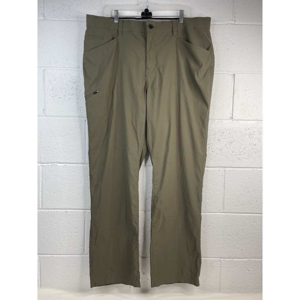 Orvis Jackson Pants Mens 40x32 Green Quick Dry UPF 50 Nylon Tech Hiking Fishing